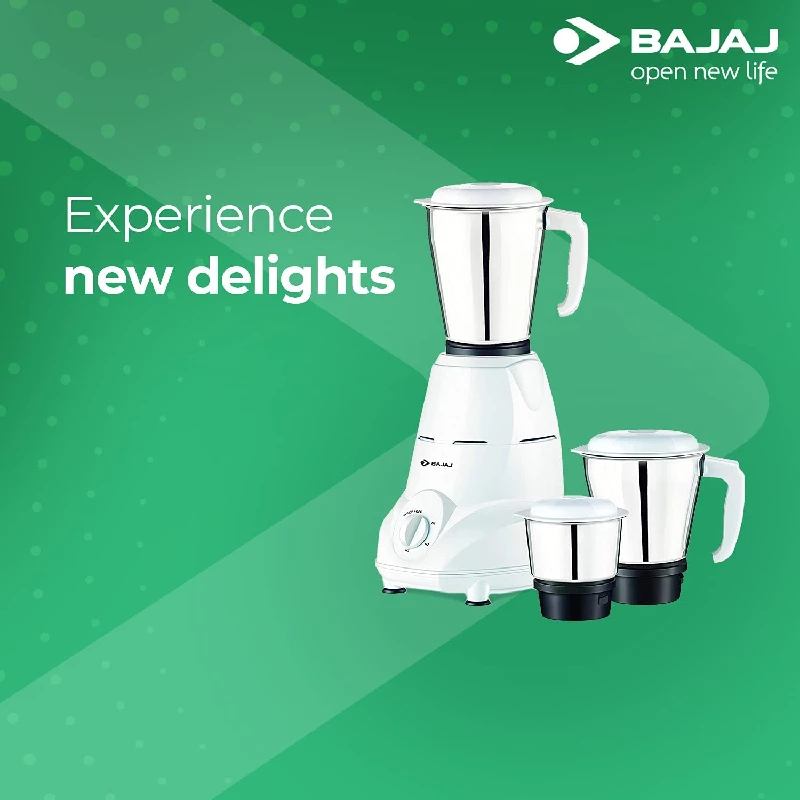 Bajaj Rex Mixer Grinder With Nutri-Pro Features, 500 W-2.webp